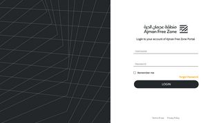 
                            1. Ajman Free Zone ~ Login - eportal.afz.gov.ae