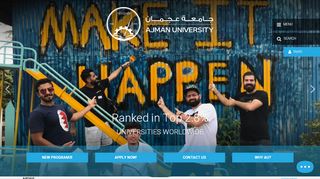 
                            3. Ajman University UAE | Top Universities in UAE