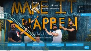 
                            3. Ajman University