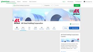 
                            7. AK Steel Holding Corporation Reviews | Glassdoor