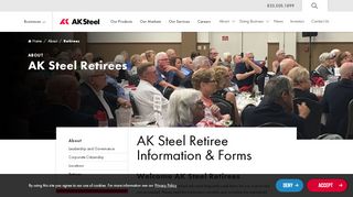 
                            5. AK Steel Retiree Information | Forms Available for Download