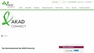 
                            2. AKAD Connect l AKAD University