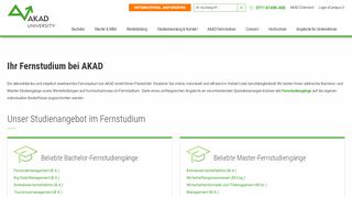 
                            1. AKAD Fernstudium