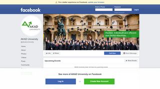 
                            9. AKAD University - Events | Facebook