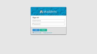 
                            7. akaddemy | Login