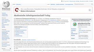 
                            4. Akademische Arbeitsgemeinschaft Verlag – Wikipedia