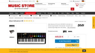 
                            7. Akai Advance 49 | MUSIC STORE professional | de-DE