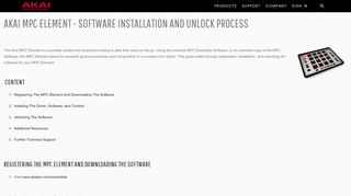 
                            2. Akai MPC Element - Software Installation And Unlock ...