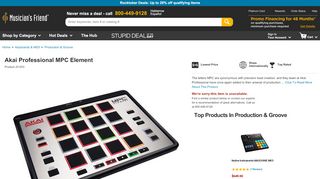 
                            6. Akai Professional MPC Element | Musician's Friend