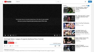 
                            3. Akali login theme - League of Legends (Synthesia Piano Tutorial ...