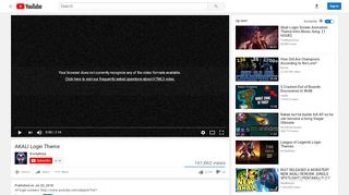 
                            1. AKALI Login Theme - YouTube