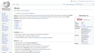 
                            9. Akana - Wikipedia