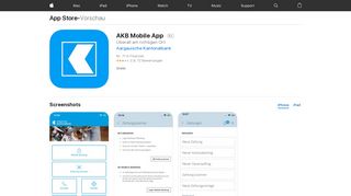 
                            4. AKB Mobile App im App Store