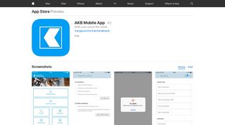 
                            4. AKB Mobile App on the App Store