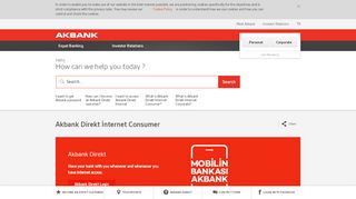 
                            2. Akbank Direkt Internet Consumer