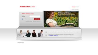 
                            7. Akbank Online Banking