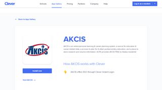 
                            5. AKCIS - Clever application gallery | Clever