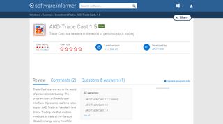 
                            5. AKD-Trade Cast 1.5 Download (Free) - javaws.exe