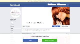 
                            3. Akele Hair - Shop | Facebook