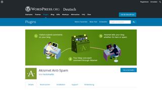 
                            3. Akismet Anti-Spam – WordPress plugin | WordPress.org