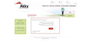 
                            1. Akky :: Control panel login