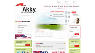 
                            2. Akky :: Register your domain name today