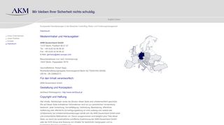 
                            4. AKM Deutschland | AVS Group | Impressum | AKM ...