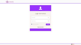 
                            5. AKMOS BRASIL - Login de Acesso