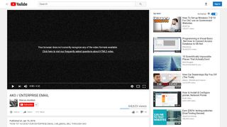 
                            6. AKO / ENTERPRISE EMAIL - YouTube