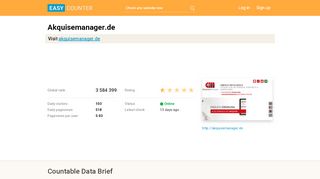 
                            9. Akquisemanager.de: Die CRM Software …