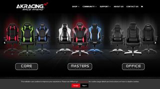 
                            1. AKRacing are one of the world’s premier gaming chair ...