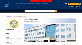 
                            9. AKS University Satna, Madhya Pradesh - Courses, …