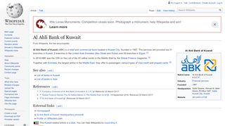 
                            2. Al Ahli Bank of Kuwait - Wikipedia