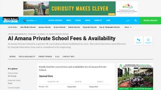 
                            9. Al Amana Private School Fees & Availability - WhichSchoolAdvisor