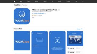 
                            3. ‎Al Ansari Exchange TravelCard on the App Store