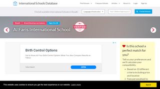 
                            8. Al Faris International School: Useful info for parents