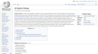 
                            5. Al-Quds College - Wikipedia