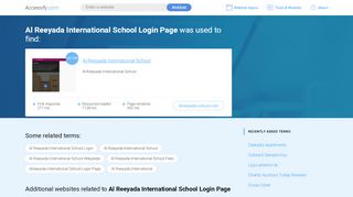 
                            6. Al Reeyada International School Login Page at top ...