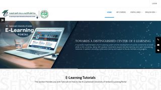 
                            1. Al-Zaytoonah University of Jordan E-Learning Portal