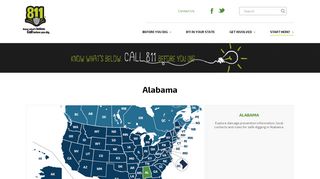 
                            7. Alabama | Call811