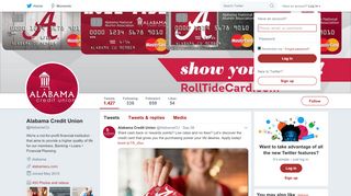 
                            7. Alabama Credit Union (@AlabamaCU) | Twitter