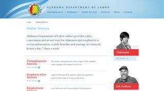 
                            1. Alabama Department of Labor | Online Services