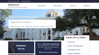 
                            8. Alabama.gov | The Official Website of the State of Alabama