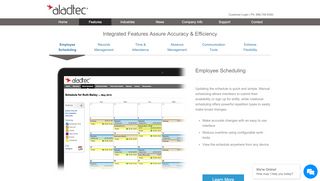 
                            9. Aladtec Online Employee Scheduling Features