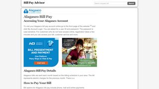 
                            6. Alagasco Bill Pay : Bill Pay Advisor