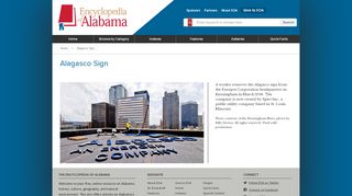 
                            7. Alagasco Sign | Encyclopedia of Alabama