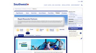 
                            7. Alamo Car Rental-Rapid Rewards | Southwest …