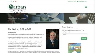 
                            2. Alan Nathan, CPA, CGMA - Nathan Accounting Group, LLC