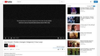 
                            5. Alan Silvestri - Portals ( Avengers: Endgame) (1 Hour Loop) - YouTube