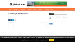 
                            3. alan-turing-math-equations | The World's Number One Portal ...